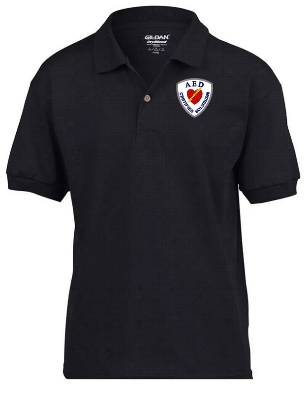 AED Certified Instructor Polo (image for) AED Certified Instructor Polo